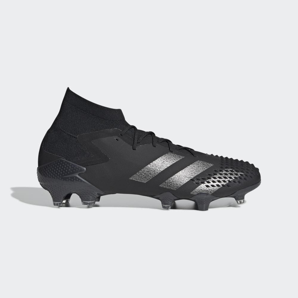 Adidas Men's Predator Mutator 20.1 Firm Ground Football Boots Black/Silver Metal Ireland EF1612